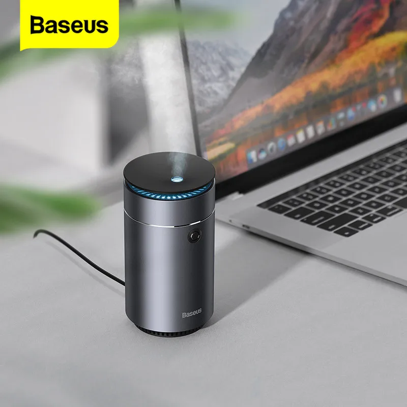 Увлажнитель-Ароматизатор воздуха Baseus 75 мл USB со светодиодсветодиодный