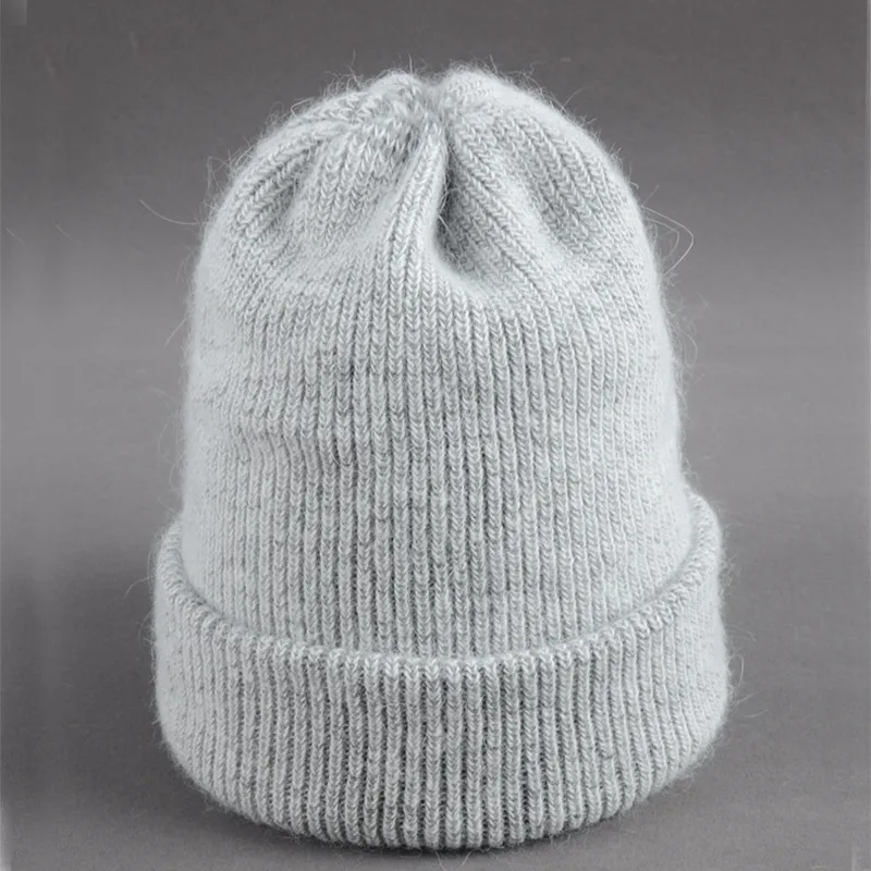 Новая простая Шапка-бини из кроличьего меха для женщин, зимняя шапка для детей Skullies, теплая шапка из Гравити Фолз, женская шапка - Цвет: 4