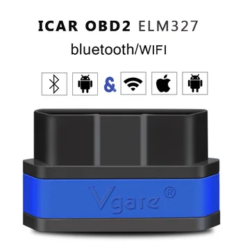 

ICAR 2 OBD2 ELM327 Bluetooth WIFI Scanner Auto Code Reader OBDII Diagnostic Tool OBDII Scanner Protocol For Android IOS