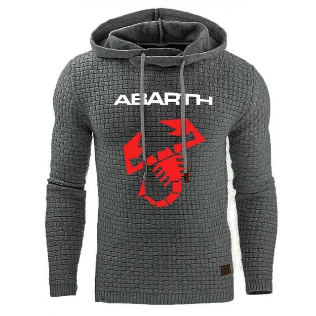 Толстовки мужские на автомобиль ABARTH логотип печати Толстовка весна осень мужские толстовки спортивная хип хоп harajuku Повседневная Толстовка спортивный костюм