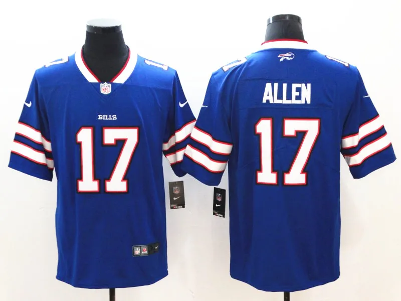 Черный Мужчины Buffalo Josh Allen Tremaine Edmunds Tre'Davious White LeSean McCoy Vapor Untouchable Limited игрок Джерси - Цвет: Черный