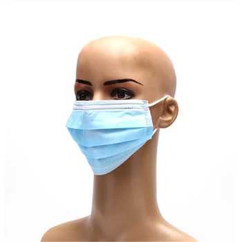 

100pcs Disposable Anti Dust Mask Daily Protective Mask Anti Fog Dust-proof Non-woven Melt Blown Three-layer Mask