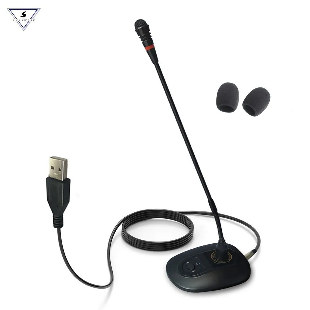 

Professional HyperCardioid Conference Microphone Gooseneck USB Microphone For Windows/Mac.Ideal For Online Class Teacher Better
