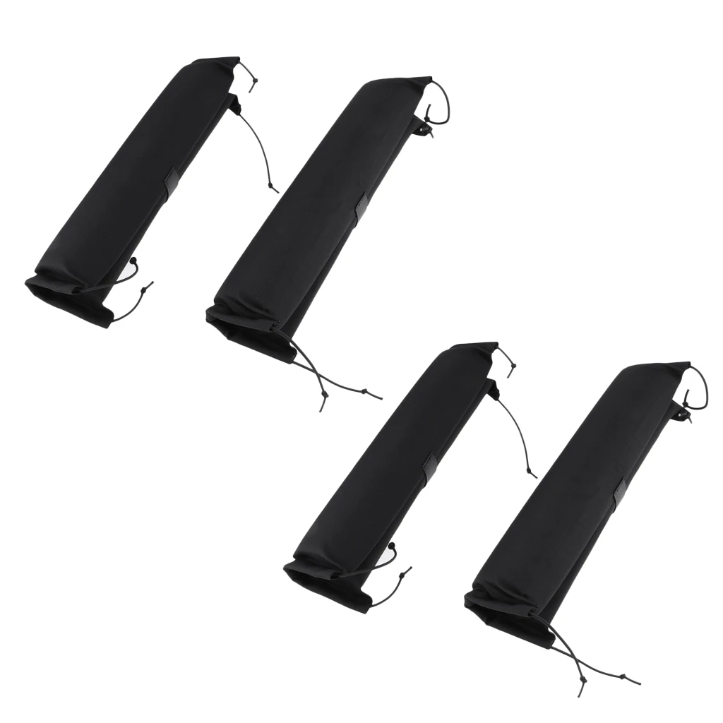 

Lot 4 Car Roof Bar Rack Pads for Kayak Canoe Surf Paddle Board SUP Snowboard Water Sports Surfing Accessories