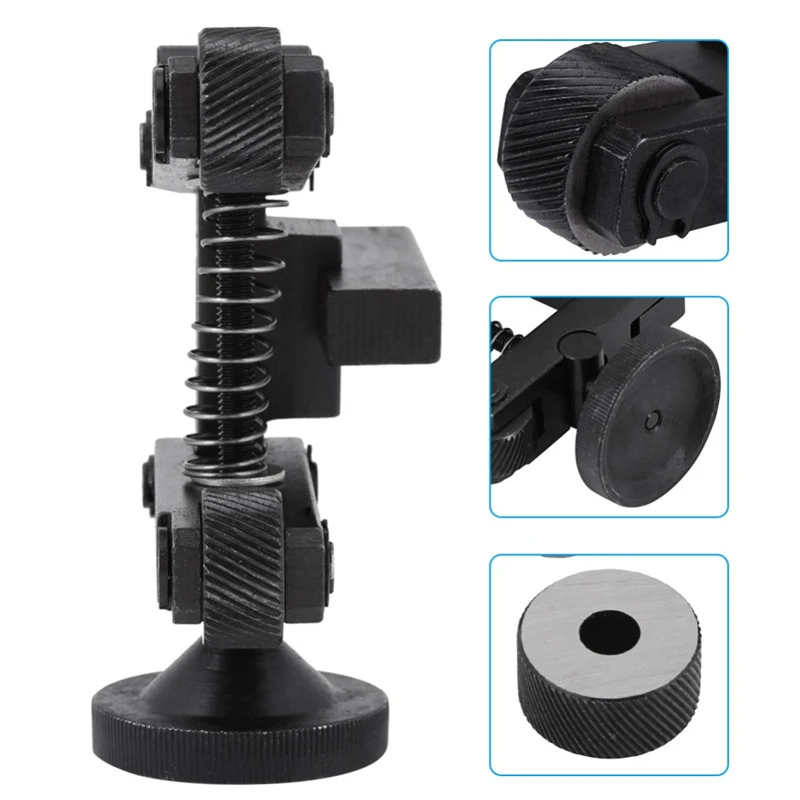 Durable Knurling Tool Holder Linear Knurl Tool Lathe Adjustable Shank With Wheels Lathe Tools High Quality Convenient