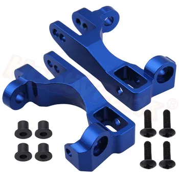 

1/10 Traxxas Slash 4x4 Aluminum Left and Right Front Caster Blocks C-Hubs (Part # 6832X) Upgrade OP Parts Fit Stampede LCG/RALLY