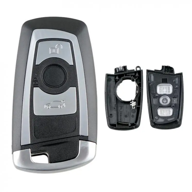 

3 Buttons Car Key Fob Case Shell Replacement Remote Cover Protector Fit for BMW 1 3 5 6 7 Series X3 X4 New
