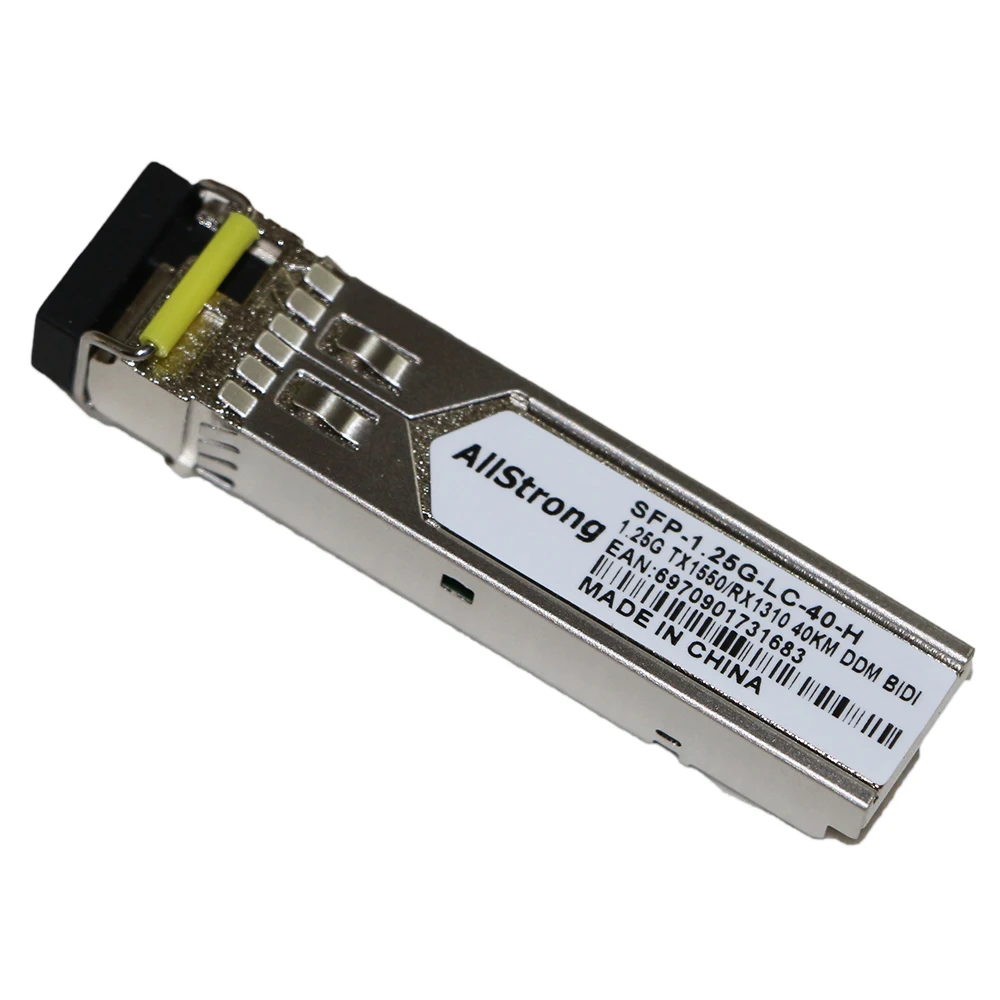 1 пара 1,25 Гбит/с LC разъем SFP модуль 20 км/40 км 1310/1550/80 км 1490/1550 DDM BIDI SM Simplex совместимый для huawei, zte, H3C