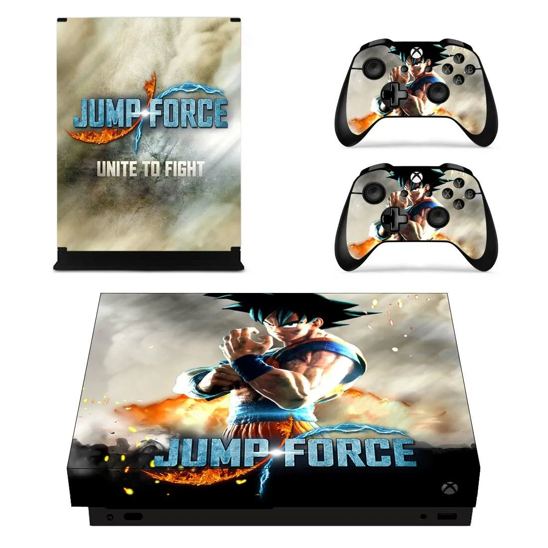 Jump Force стикер s для Xbox One X виниловое покрытие наклейки Стикеры для Xbox one X консоли пульта дистанционного управления скины
