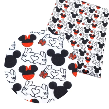 

20*34cm Cartoon Ployster Cotton Fabric Patchwork for Tissue Kids Home Textile for Sewing Quilting Fabrics for Needlework ,c9372