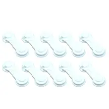 10 шт. Детская безопасность замки экономичная упаковка(10 ремни) ребенка доказательство шкафы клейкую ленту 3м