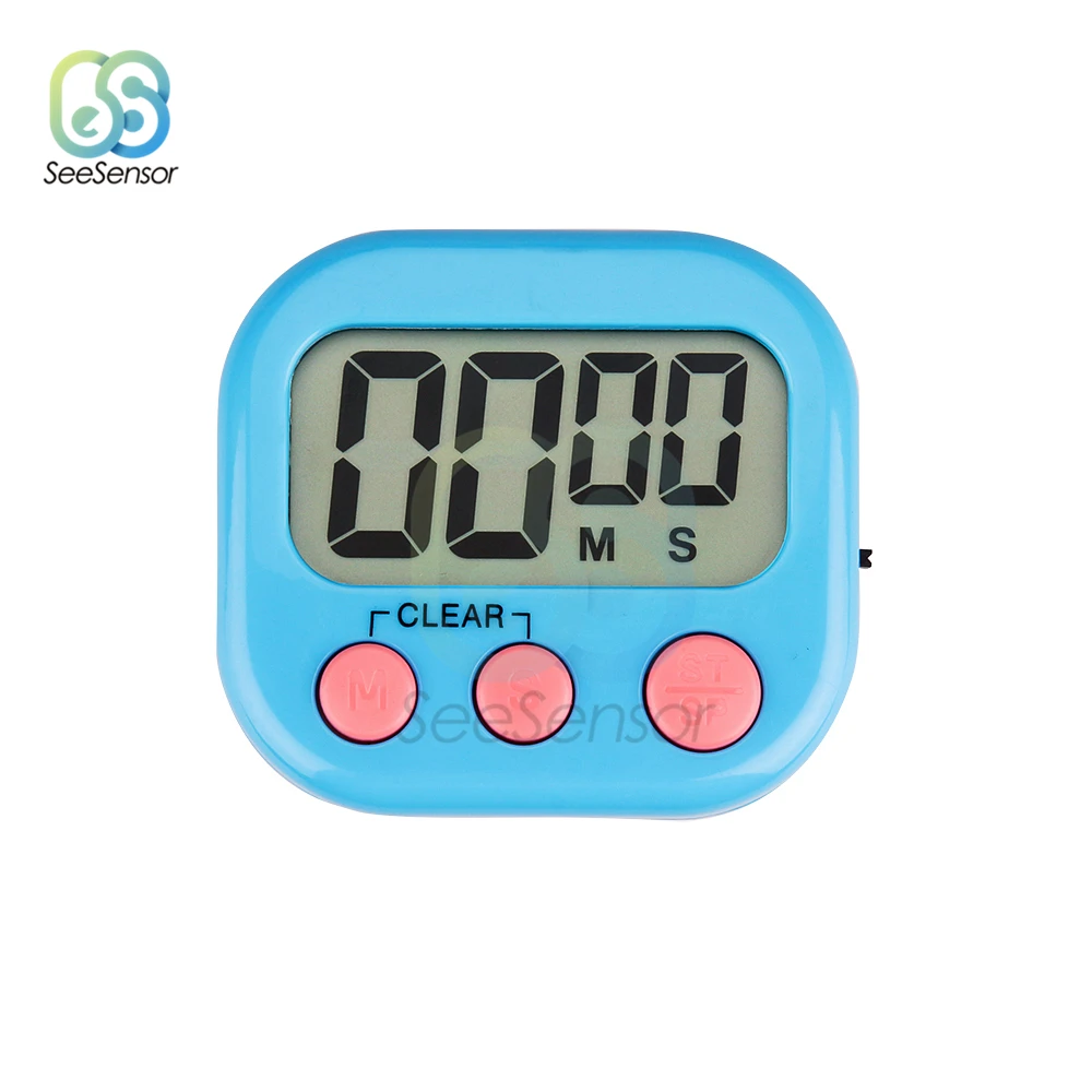 倉庫 Kitchen Timer, Digital Countdown Hd Lcd Timer With Heilwiy