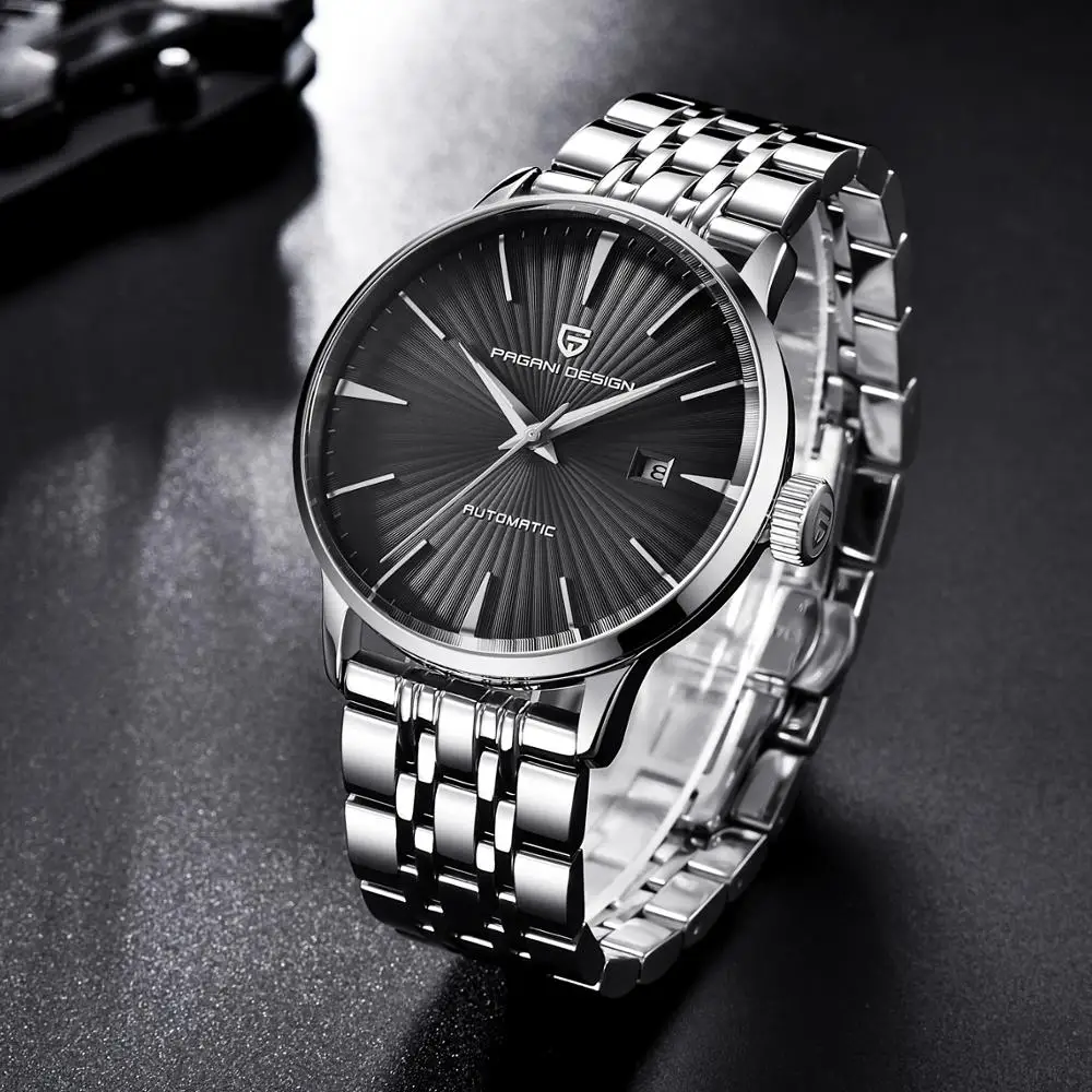 PAGANI Design men watch mechanical business wrist watch fashion simple mens watch automatic waterproof sport watches for men new