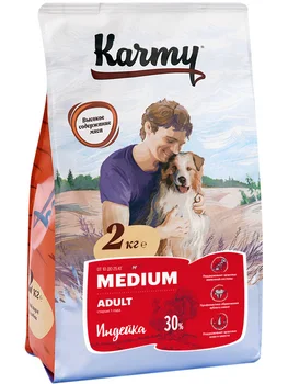 

KARMY KARMY MEDIUM ADULT for adult dogs of medium-sized breeds of turkey