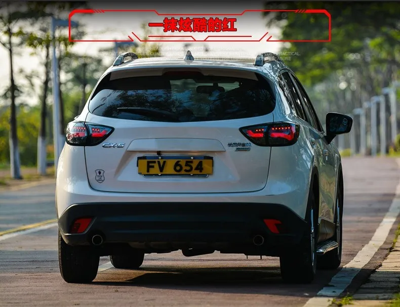 Автомобильный Стайлинг для Mazda CX-5 задние фонари Тайвань Sonar Mazda CX-5 светодиодный задний фонарь DRL+ тормоз+ Парк+ сигнал