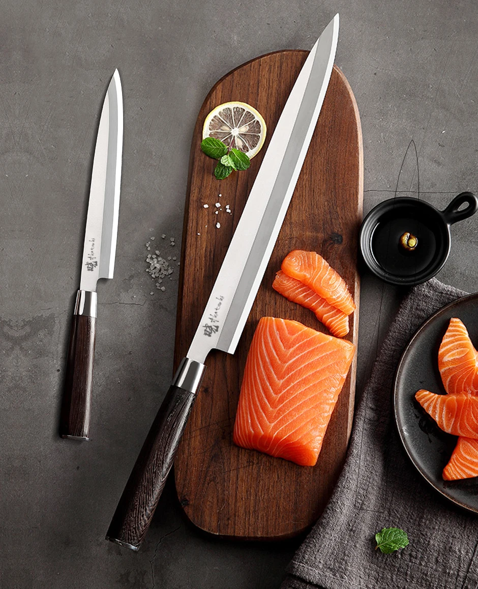 com Blade, Sashimi Fish Fileting e Slicing Carving, 9.5