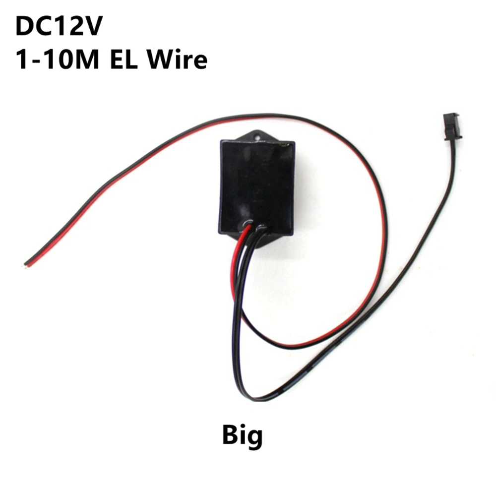 DC 3V AA батарея 5V USB 12V адаптер питания драйвер контроллер инвертор для 1-220M электролюминесцентный провод el светильник - Цвет: 12V-Big