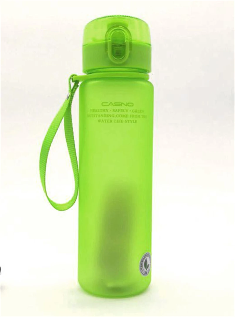 Пластиковая бутылка для воды BPA Free Tour, уличные герметичные бутылки, Портативный питьевой чайник, матовая бутылка для воды 560 мл/400 мл