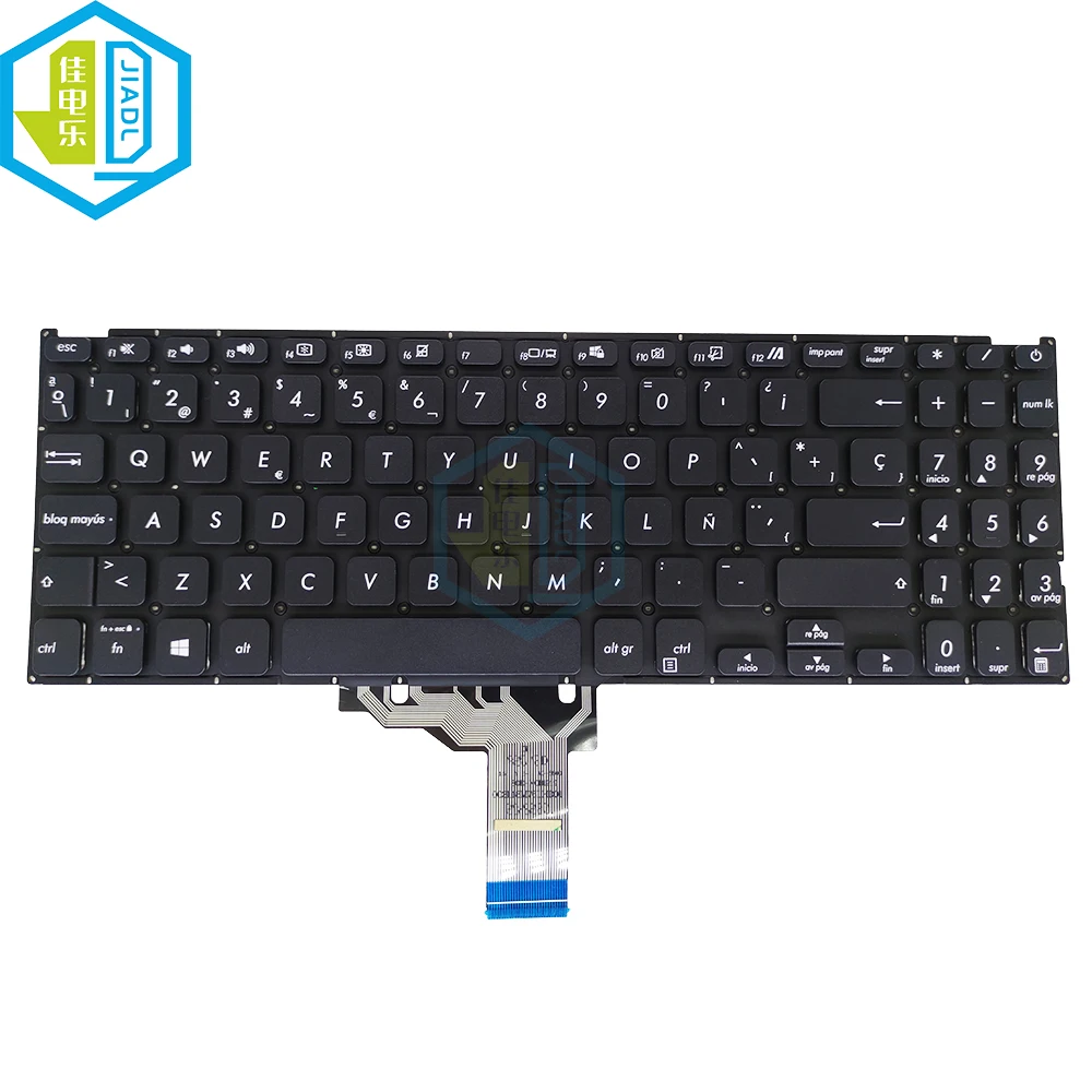 Испанская клавиатура для ноутбуков ASUS Vivobook M509 X509 X509F X509M X509UB X509UJ X509FB X509FL SP/ES QWERTY parts