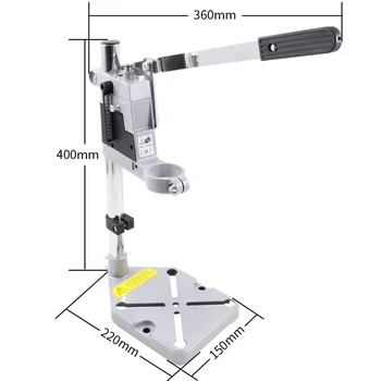 

Electric Drill Stand Holder Power Tools Accessories Bench Drill Press Stand Grinder For Woodworking Rotary Tool Holder