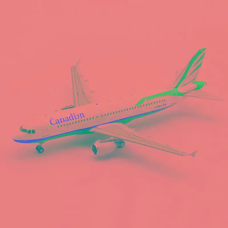 Inflight канадский AIRBUS A320 C-FNVV 1/200 литой под давлением самолет модель самолета