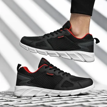 

Breathable Mesh Tennis Shoes for Man Outdoor Sport Running Shoes Athletics Jogging Walking Shoes Mens Trainer Light Big Size Men