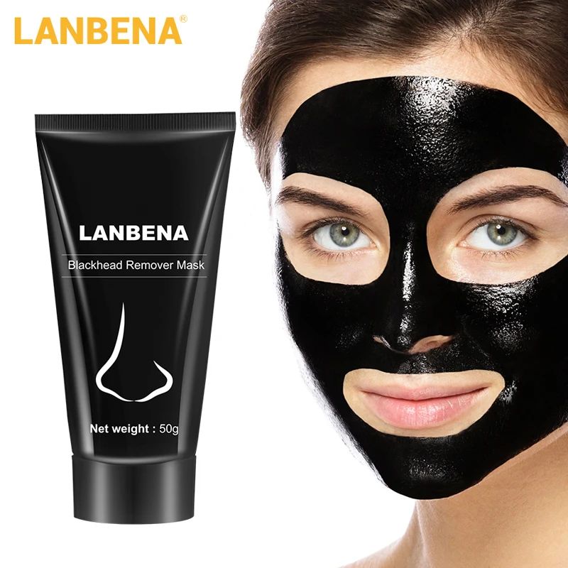 

LANBENA Blackhead Remove Nose Mask Shrink Pores Peel Off Acne Treatment Deep Cleansing Moisturizing Oil-Control Facial Mask