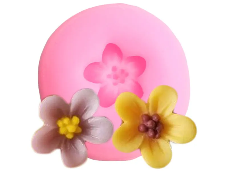 3D Sugarcraft силиконовые формы в виде цветка свадебные инструменты для украшения торта помадка выпечка кекса смолы глины конфеты шоколадные формы