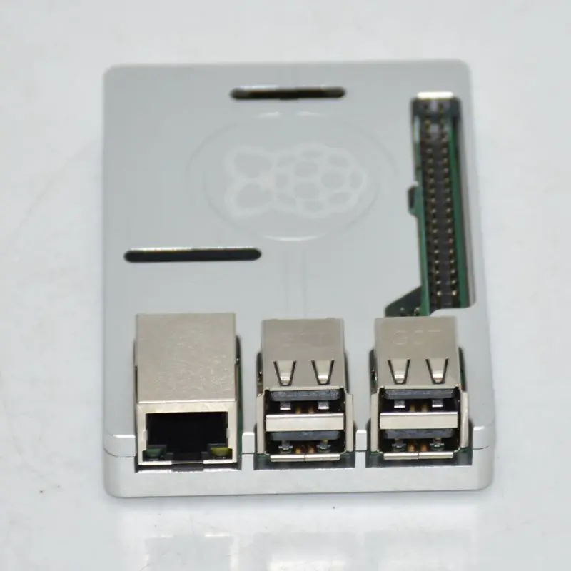 1 комплект алюминиевый чехол Ультратонкий металлический корпус для Raspberry Pi 3 Model B