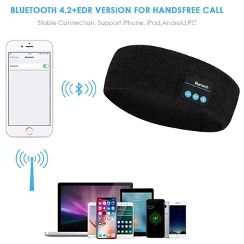 

Wireless Sleep Earpiece Bluetooth Sports Headband Headset With High-definition Stereo Speakers Electronic Accessories