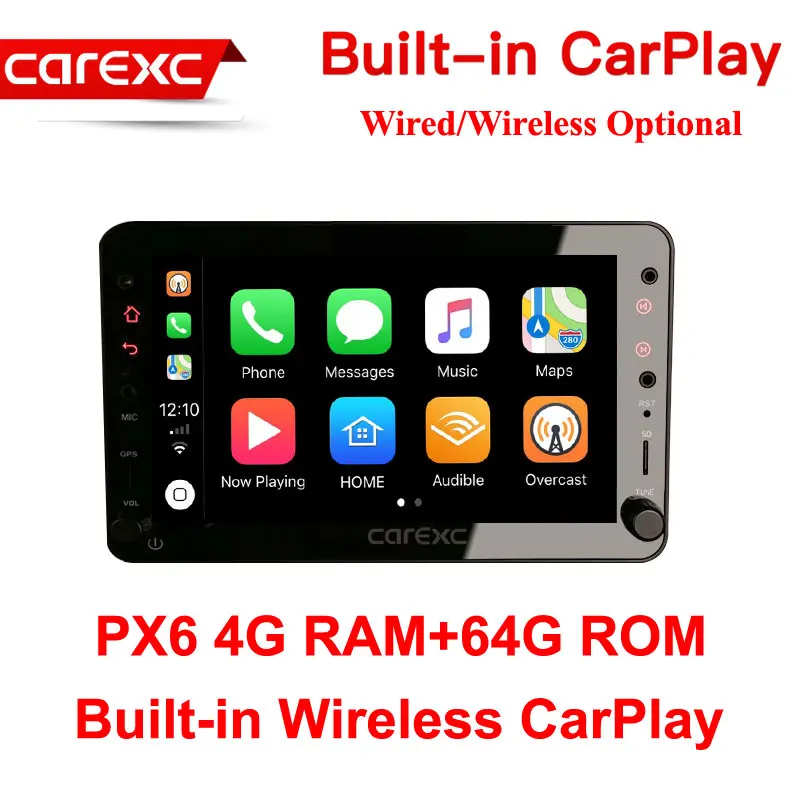 CarExc Android 9,0 автомобильный музыкальный проигрыватель с CarPlay для Alfa Romeo Brera 159 Spider 939 gps Навигация стерео радио система - Цвет: PX6 64G ROM