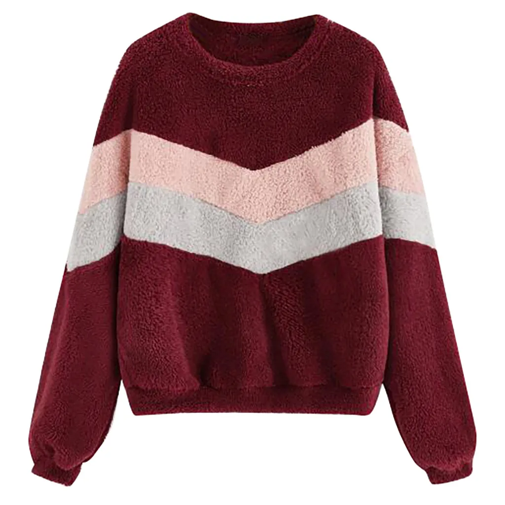 35 Hoodies Women Blackpink Sweatshirt Women O-Neck Long Sleeve Patchwork Sweatershirt Tops Korean Sweatshirt Sudaderas Mujer