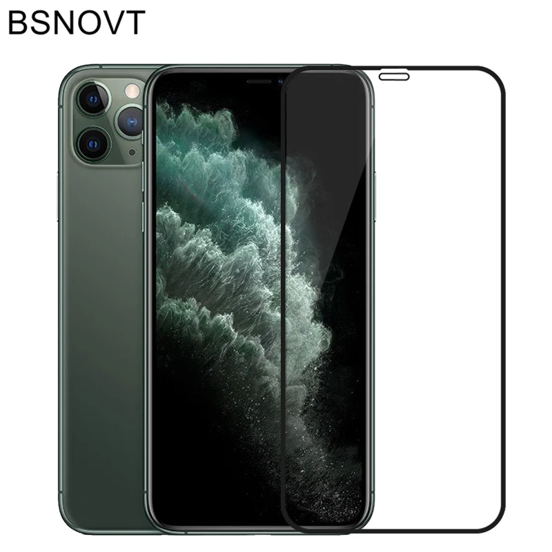 Закаленное стекло для iPhone 11 Pro Max 2 шт. Защитное экрана BSNOVT | Мобильные телефоны и