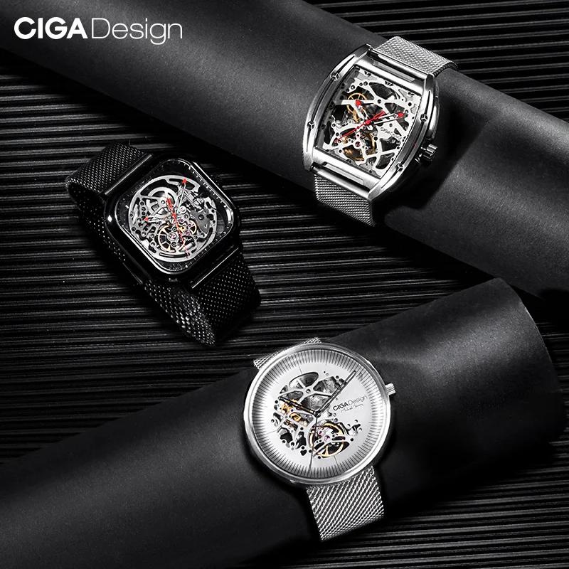 Pulseira de Relógio Pulseira de Aço Acessórios para Ciga Youpin Ciga Design Inoxidável Automática Hollowing Relógio Mecânico z Minha Série - Image 3