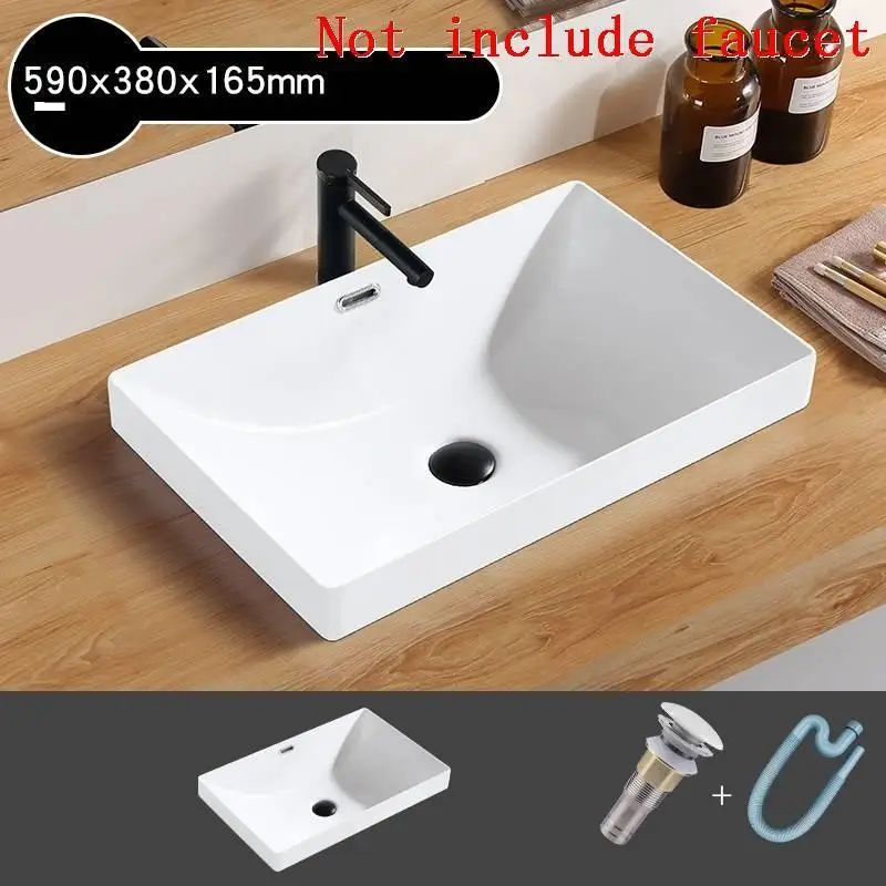 Version W De Bain Туалет Waschtisch Bassin Para Lavandino Баньо-Баньо умывальник Da Appoggio бассейна поо Ванная комната раковина Куба Banheiro умывальник - Цвет: Version W
