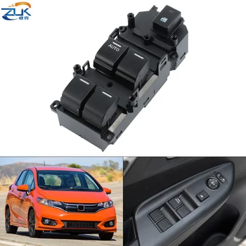

ZUK Master Power Window Switch Button Front Left Driver Side LHD Only For Honda For Jazz / FIT GK5 2015-2020 OEM:35750-T5H-H01