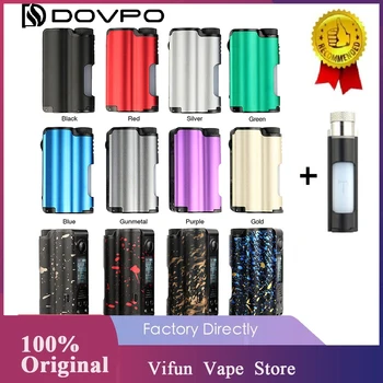 

Original DOVPO Topside TC Squonk MOD 90W with 10ml Squonk Bottle No 21700/18650 Battery 0.96 Inch OLED Screen
