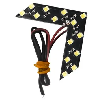 

Car LED Rearview Mirror Turn Signal Turn Light 14SMD LED Arrow Light