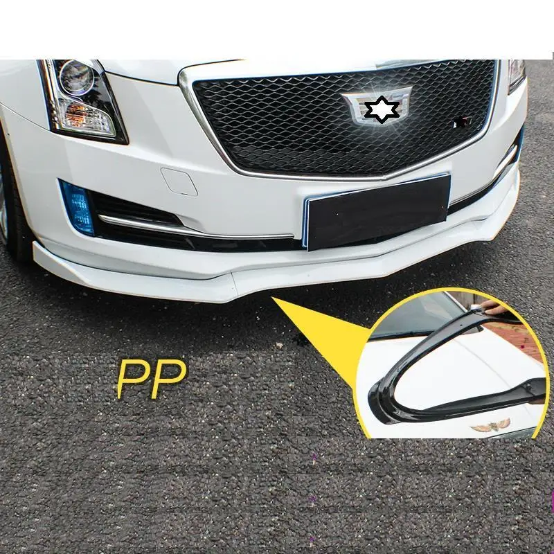 Молдинг Стиль протектор Coche модификация защита автомобиля-Стайлинг бампер наклейка аксессуары для автомобиля Стайлинг молдинги для Cadillac ATS-L - Цвет: Number 1