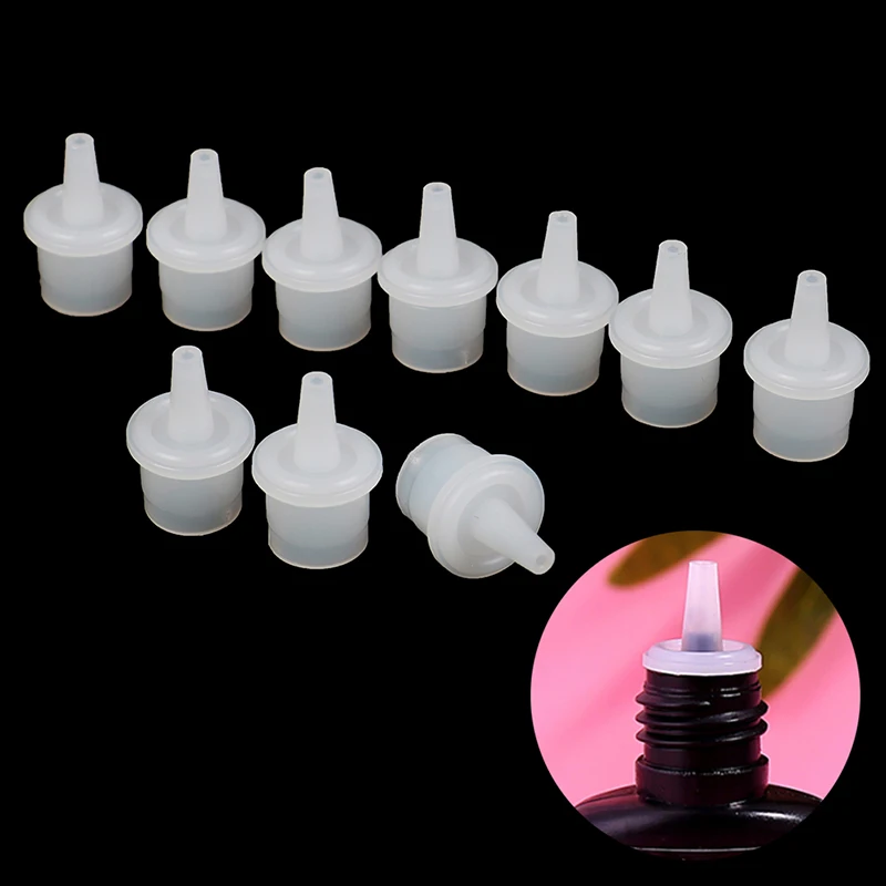 Удобный Расширенный клей, антиблокирующий инструмент для наращивания ресниц, 10 шт., универсальный клей для ресниц, сменный флакон, головка для рта