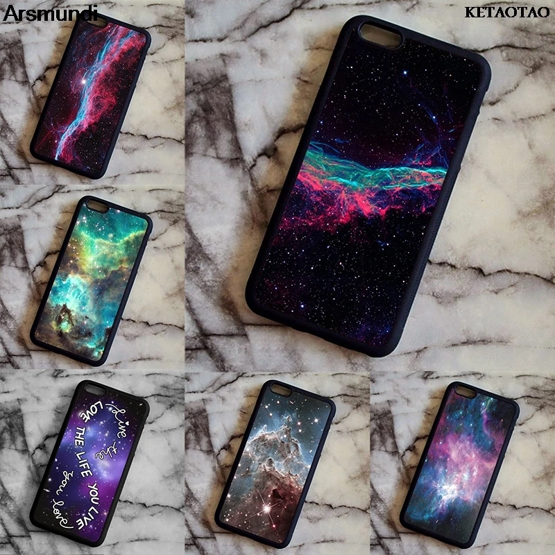 KETAOTAO SPACE STAR nebula Phone Cases for iPhone 4S SE 5S 6S 7 8 Plus X XR XS Max Case Soft TPU Rubber Silicone |