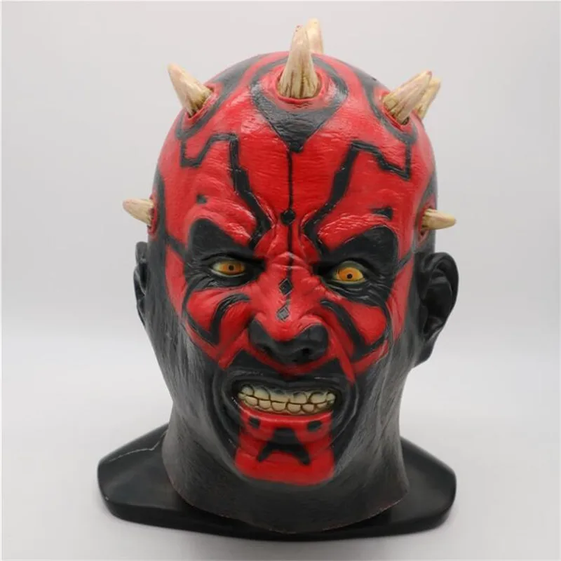 Фильм Periphery Звездные войны 9 Rise of Skywalker мандалорский Шлем Хэллоуин Рождество косплей реквизит маска подарок - Цвет: Darth Maul