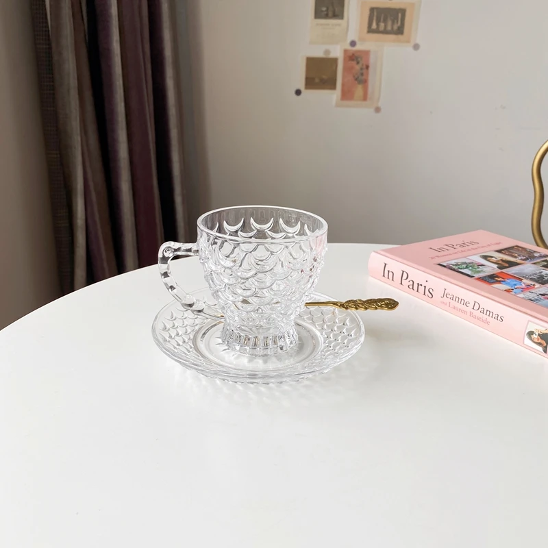Simples vintage copo de café nordic resistente