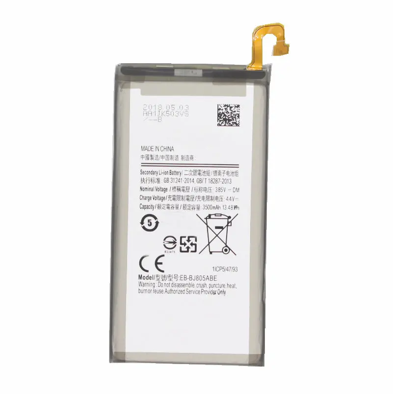 1x3500 mAh аккумулятор EB-BJ805ABE для samsung Galaxy A6 Plus для Galaxy J805 аккумулятор+ набор инструментов для ремонта