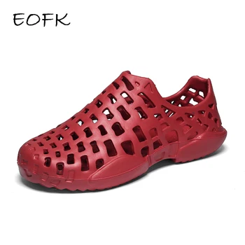 

EOFK Women Clogs Shoes Casual Beach Slippers Female Shoe Woman Women's Slides EVA Lightweight Soft Comfortable Outsides New