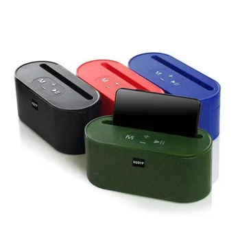 

Portable Wireless Bluetooth Speaker Mobile Phone Desktop Bracket Bass Loudspeaker Support USB Tf Card Fm Radio Handsfree Call