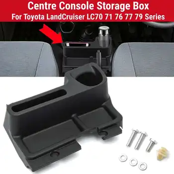 

Car Centre Console Storage Box For Toyota LC70 LC71 LC76 LC77 LC79 Series Land Cruiser Black Stowing Tidying Box FJ70/FJ76/FJ77