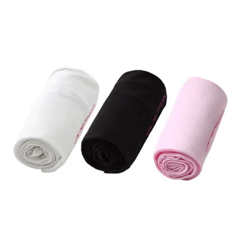 1white1black1pink 3 шт./партия, Нескользящие нейлоновые чулок из спандекса для девочек, 4 однотонные плотные колготки, летние тонкие дышащие колготки, детская одежда - Цвет: 1white1black1pink