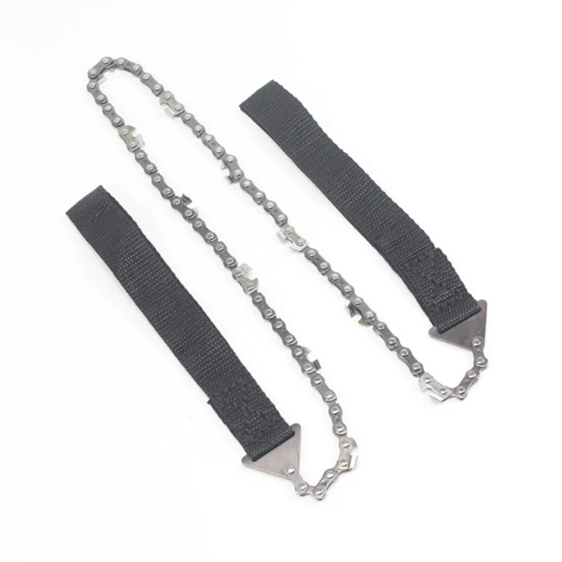 Camping Tools Garden Tools Survival Hand Zipper Saw Handsaw Wood Cutting Tool Handheld Chains Saw Wire Saw Emergency Saw 3