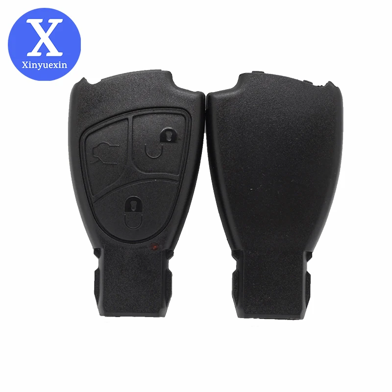 Мягкий чехол XinYueXin для ключа с кнопками Mercedes Benz B C E S ML SLK CLK Class 3 mercedes benz|fob cover|case key